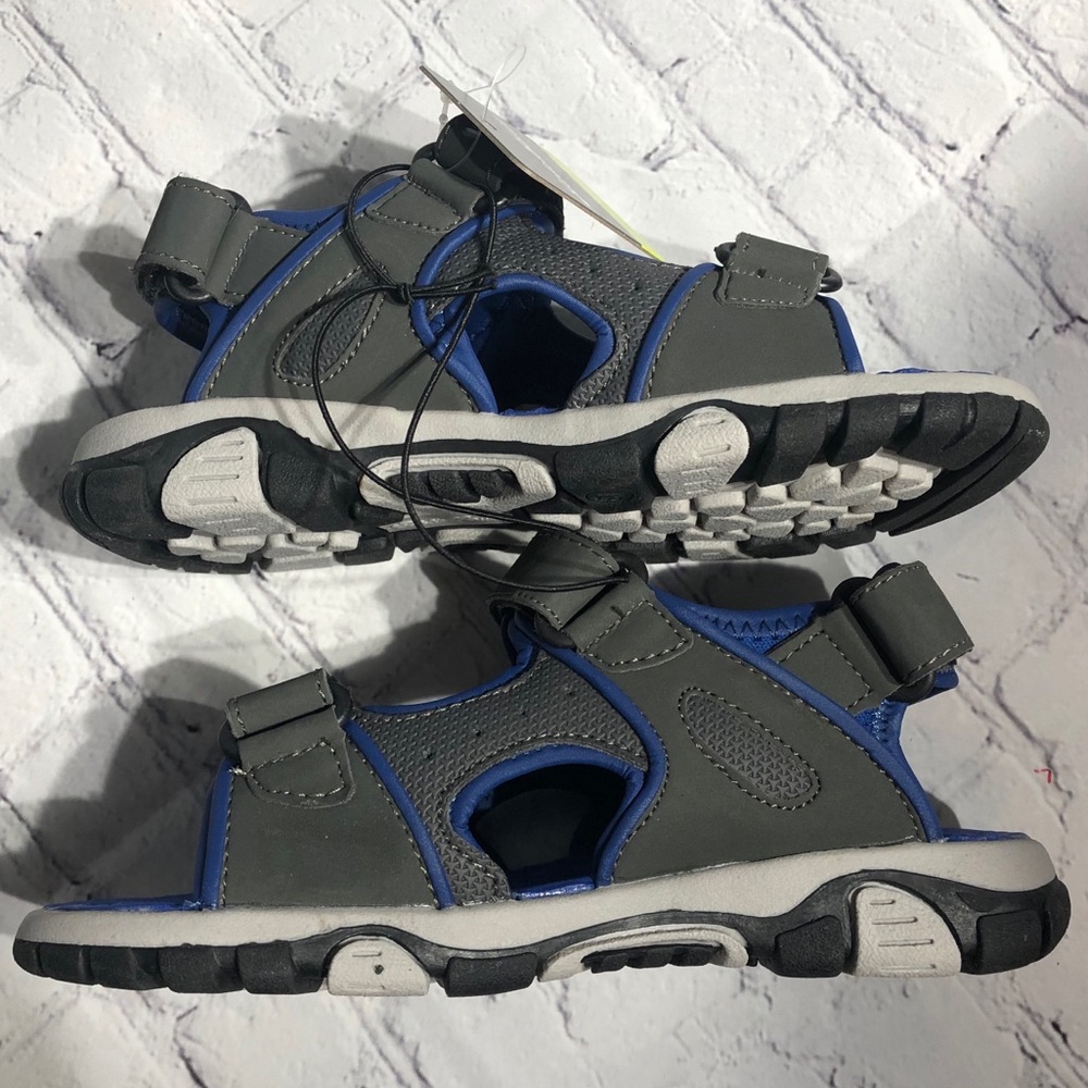 NIB! KIDS Eddie Bauer Mikey Sandal Blue & Gray - Picture 5 of 12